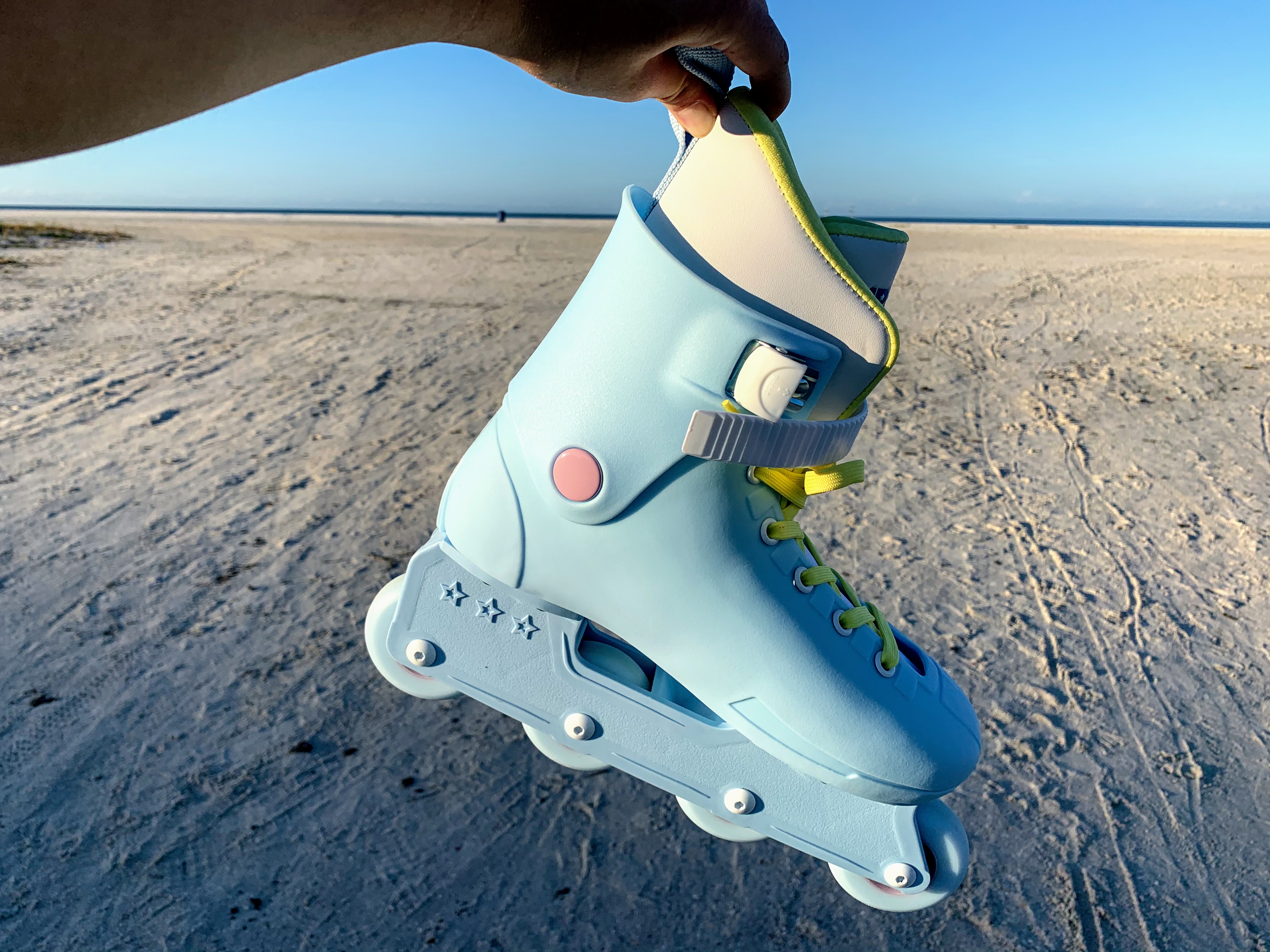 Blading at Treasure Island beach