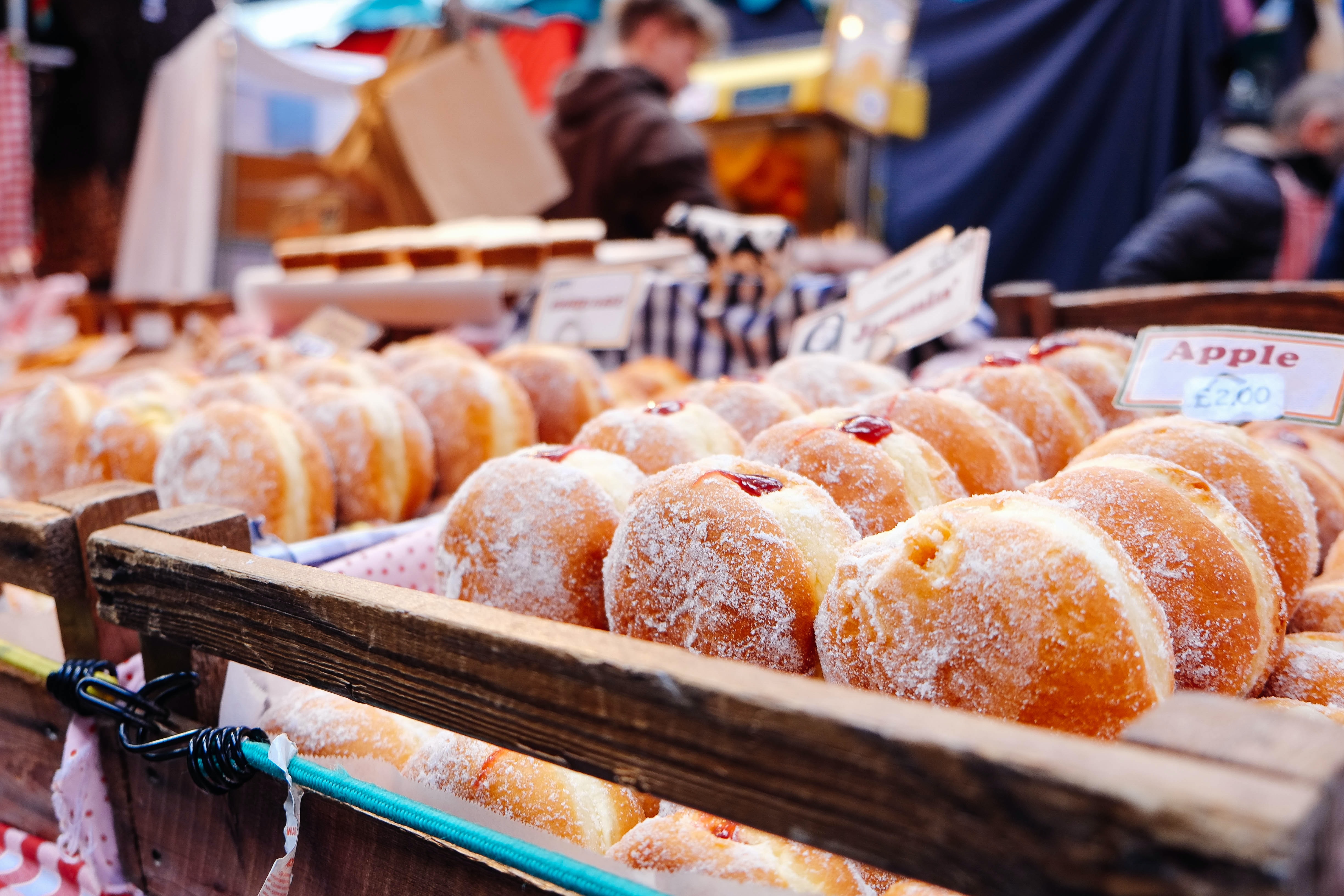 Jam filled donuts; the possibilities are endless!